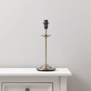 Annabel Grey Brass effect Lamp base