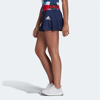adidas Team GB Ladies Tennis Skort - Blue