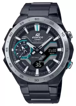 Casio ECB-2200DD-1AEF Edifice Windflow (48.2mm) Black Dial Watch