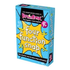BrainBox Four Function Snap Card Game