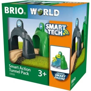 BRIO World Smart Tech Railway - Action Tunnel Pack