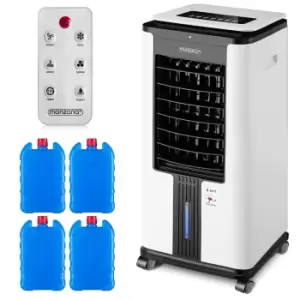 4in1 Portable Air Cooler White/Black 8L 75W