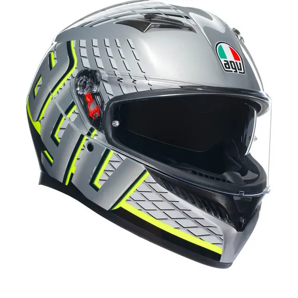 AGV K3 E2206 MPLK Fortify Grey Black Yellow Fluo 011 S