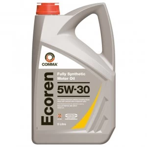 Comma ECR5L 5L Ecoren Fully Synthetic 5W30 Motor Oil