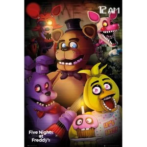 Five Nights at Freddys Group Maxi Poster