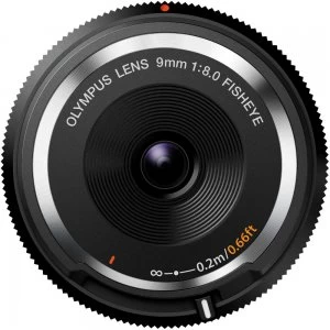 M.ZUIKO DIGITAL 9mm f8.0 Lens Black