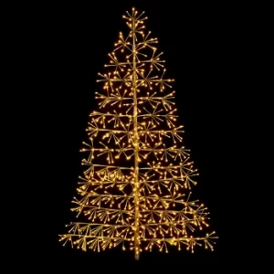 1.2M LED Tree Starburst Gold