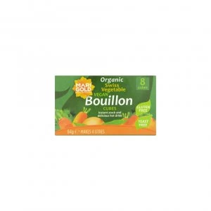 Marigold Bouillon Cubes (Green) Yeast Free 84g x 12