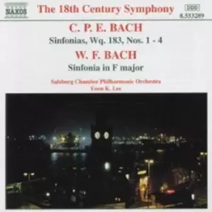 Sinfonias by Carl Philipp Emanuel Bach CD Album