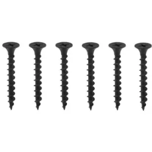Moderix - Black Coarse Thread Drywall / Plasterboard Screws - Sharp Point - Size 3.5mm x 35mm - Pack of 800