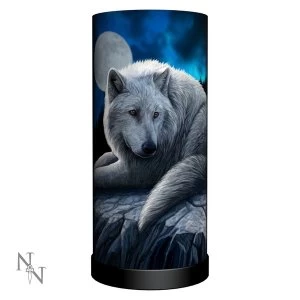 Guardian of the North Wolf Lamp UK Plug