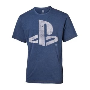 Sony - Logo Mens Small T-Shirt - Blue