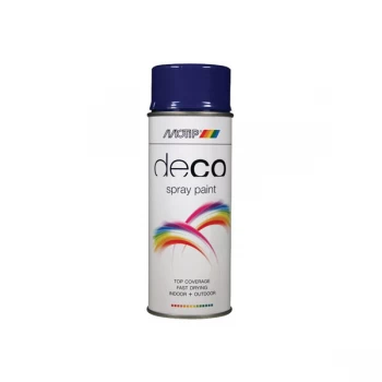 PlastiKote 01684 Deco Spray Paint High Gloss RAL 5002 Ultramarine ...