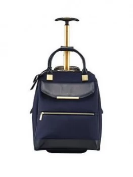 Ted Baker Albany Wheeled Business Trolly Navy
