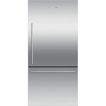 Fisher & Paykel Designer RF522WDRX4 70/30 Frost Free Fridge Freezer - Stainless Steel - F Rated