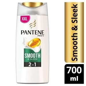 Pantene Shampoo and Conditioner Smooth and Sleek 700ml