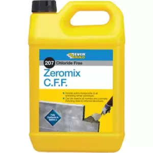 Everbuild 207 Zeromix Frostproofer 5L Plastic