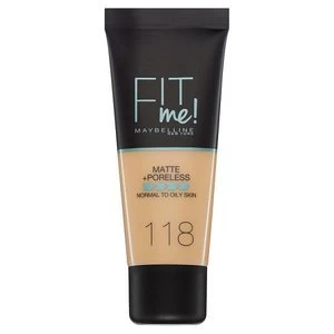 Maybelline Fit Me Matte and Poreless Foundation Light Beige Nude