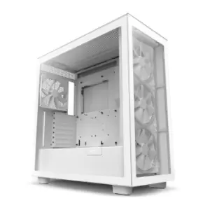 NZXT H7 Elite White Mid Tower Windowed PC Gaming Case