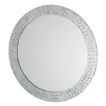 Croydex Meadley Mosaic Surround Circular Mirror