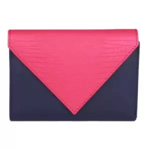 Eastern Counties Leather Womens/Ladies Belle Envelope Style Purse (One Size) (Purple/Pink)