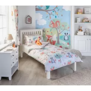 Riva Home Woodland Duvet Set (Toddler (120 x 150cm)) (Multicolour)
