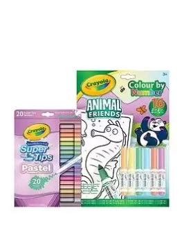Crayola Pastel Colouring Bundle