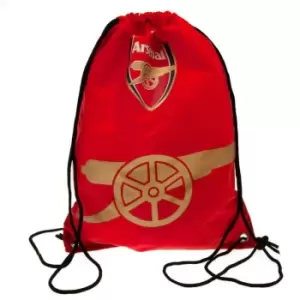 Arsenal FC Colour React Drawstring Bag (One Size) (Red)
