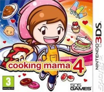 Cooking Mama 4 Nintendo 3DS Game