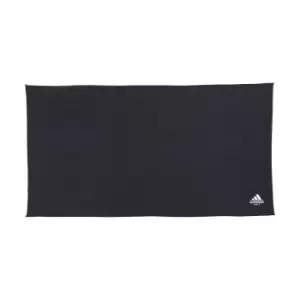 adidas 2022 Microfiber Players Towel Black - NS