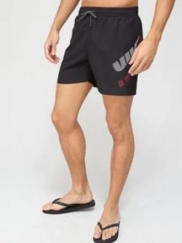 Nike Tilt 5" Swim Shorts - Black, Size 2XL, Men