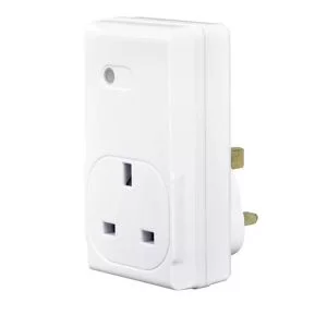 Masterplug Smart Plug Mains Fed, Pack Of 2 White