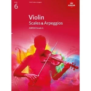 Violin Scales & Arpeggios, ABRSM Grade 6 from 2012 Sheet music 2011