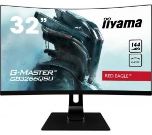 iiyama G-Master 32" GB3266QSU Quad HD Curved LED Gaming Monitor