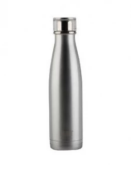 Creative Tops Built Hydration Stainless Steel 17Oz Water Bottle ; Silver