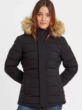 TOG24 Helwith Polyfill Jacket, Black, Size 12, Women