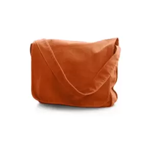 Bags By Jassz Canvas Messenger Bag (One Size) (Canadian Autumn Maple)