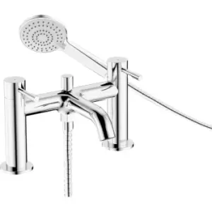 Bristan Mila Taps Bath Shower Mixer in Chrome Brass