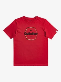 Hard Wired - T-Shirt for Boys 8-16 - Red - Quiksilver