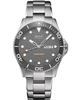Mido Ocean Star 200 C Grey Dial Steel Mens Watch M042.430.11.081.00 M042.430.11.081.00