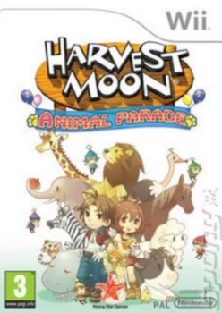 Harvest Moon Animal Parade Nintendo Wii Game