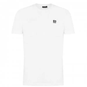 Diesel Logo T Shirt - White 100