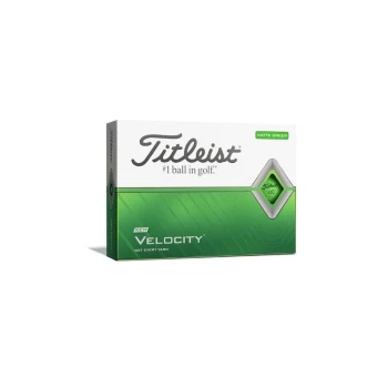 Titleist Velocity Green Golf Balls - Doz