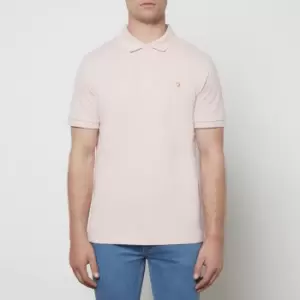 Farah Mens Blanes Polo Shirt - Corinthian Pink - S