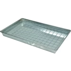 Kennedy 540X345X50MM Galvanised Drip Tray Comes with Mesh