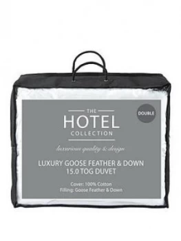 Luxury Goose Feather and Down 15 Tog Duvet