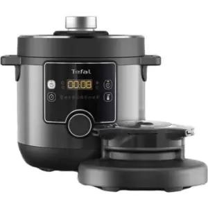 Tefal Turbo Cuisine and Fry CY778840 Pressure Cooker Black