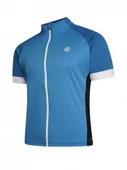 Dare 2b Protraction Cycling Jersey - Blue Size M, Men