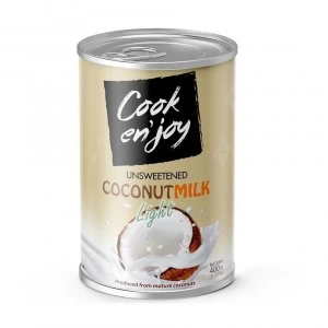 Cook en'joy Light Coconut Milk 400ml Essence of Thailand