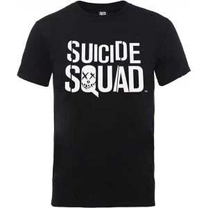 DC Comics - Suicide Squad Logo Mens X-Large T-Shirt - Black